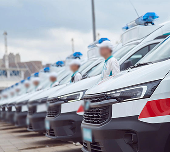 佛冈县服务车队展示